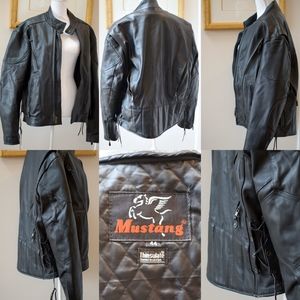 Men's Leather Motorcycle Jacket